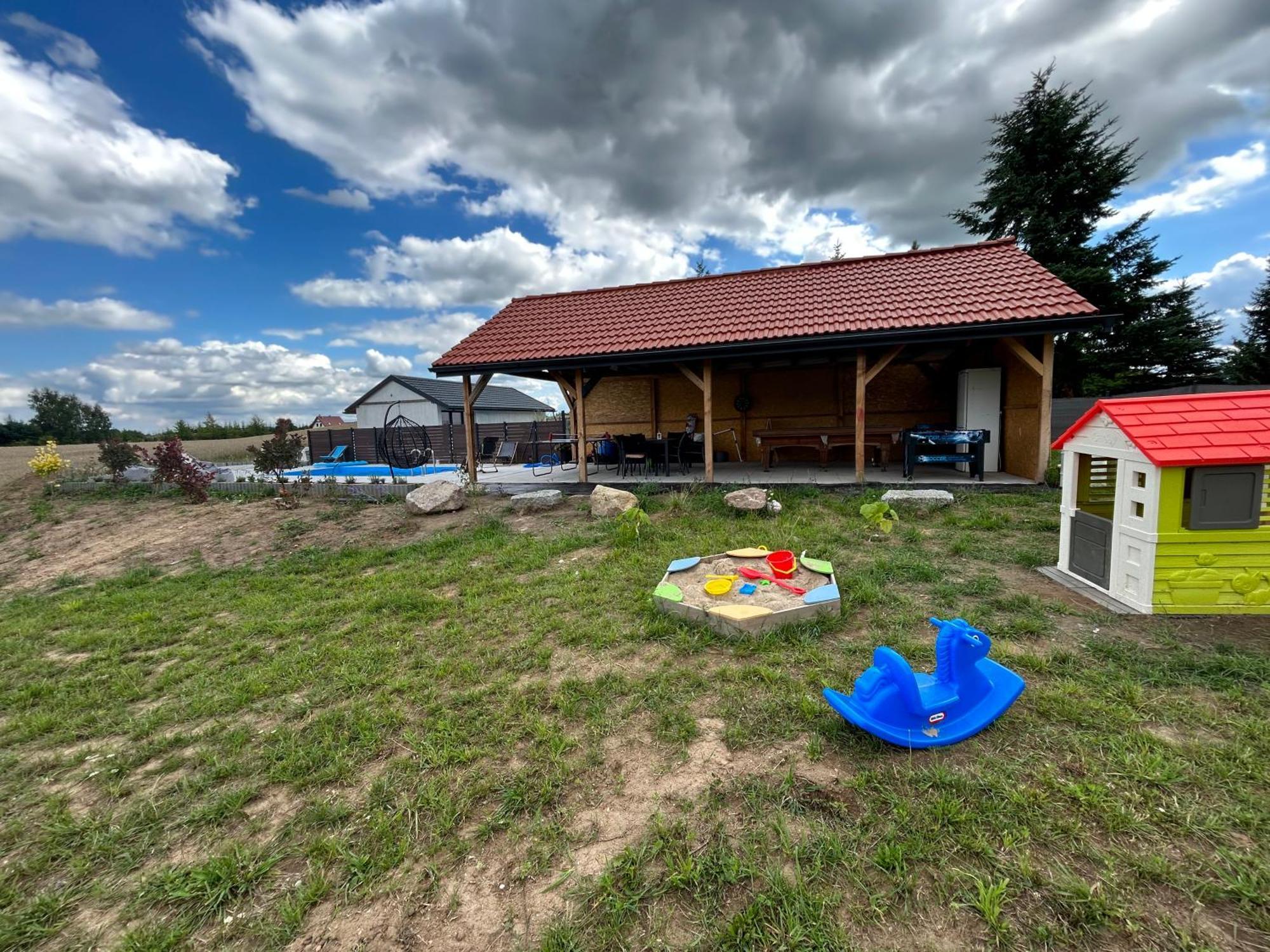 Villa Koniec Swiata Dom 84M2 Z Balia Mikołajki Exterior foto