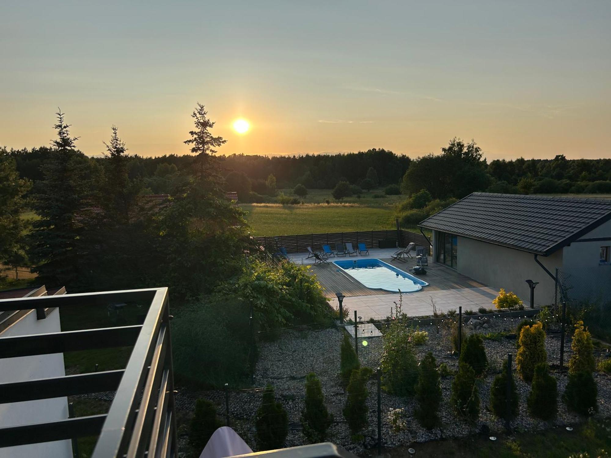 Villa Koniec Swiata Dom 84M2 Z Balia Mikołajki Exterior foto