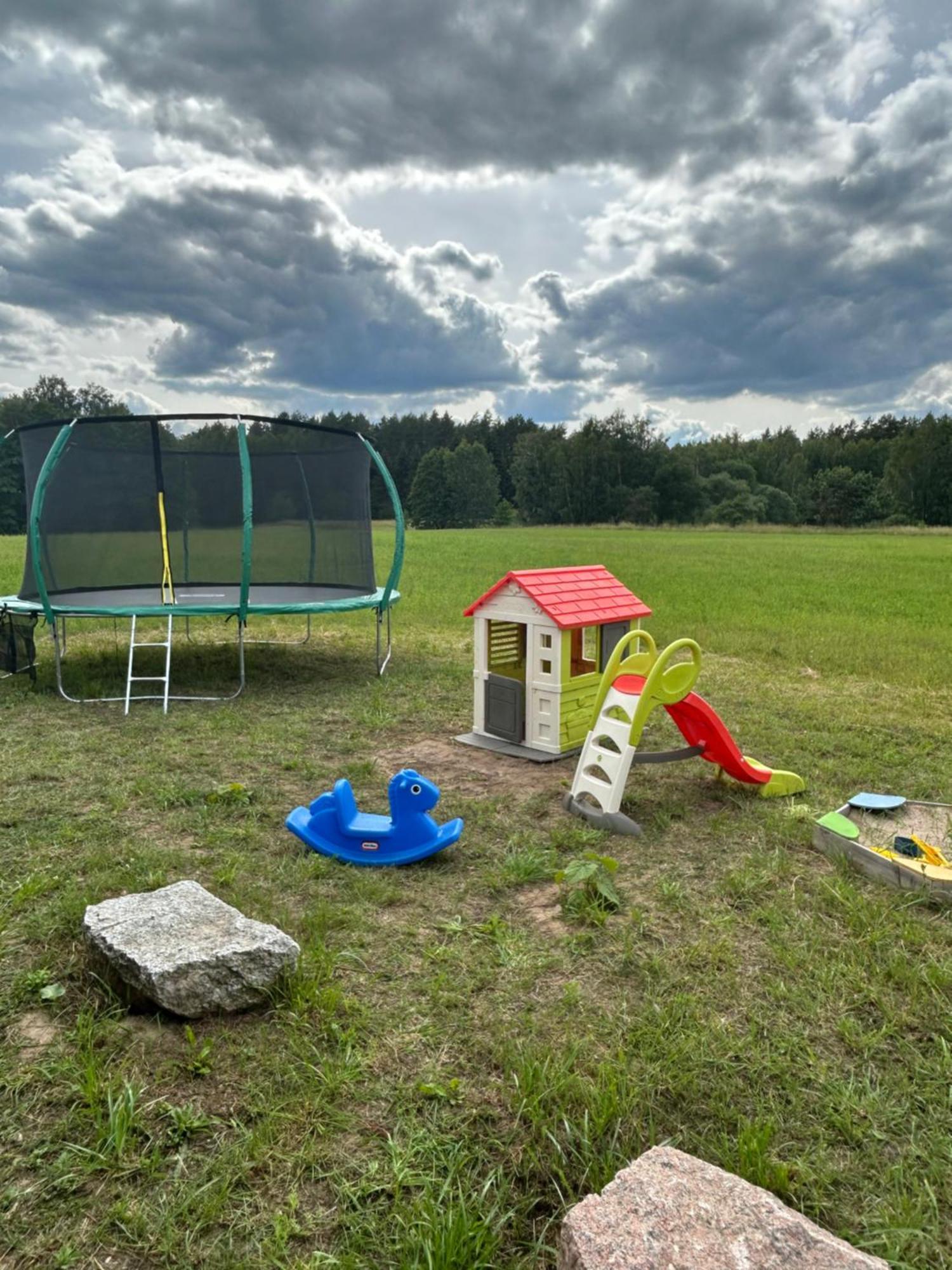 Villa Koniec Swiata Dom 84M2 Z Balia Mikołajki Exterior foto