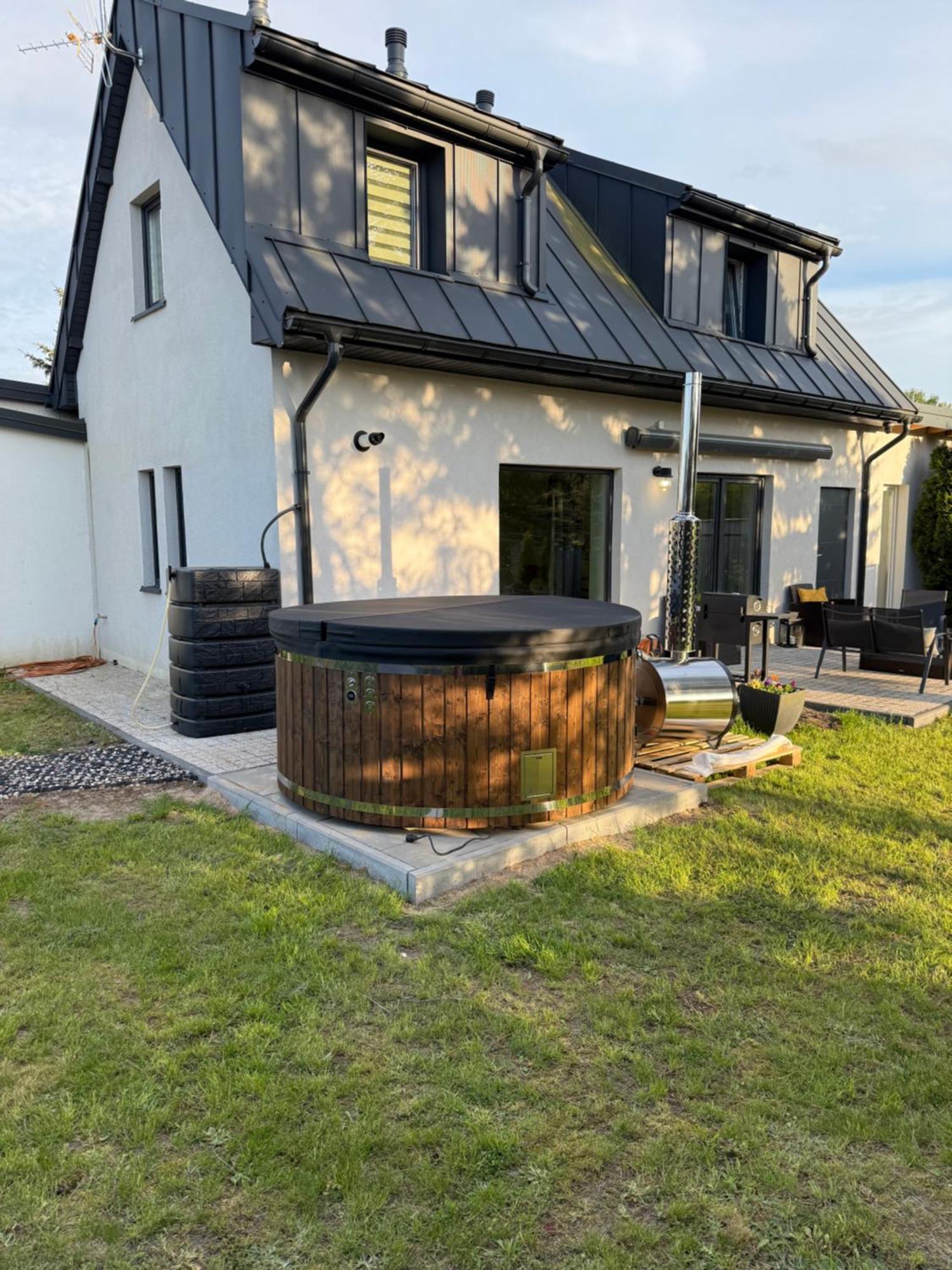 Villa Koniec Swiata Dom 84M2 Z Balia Mikołajki Exterior foto